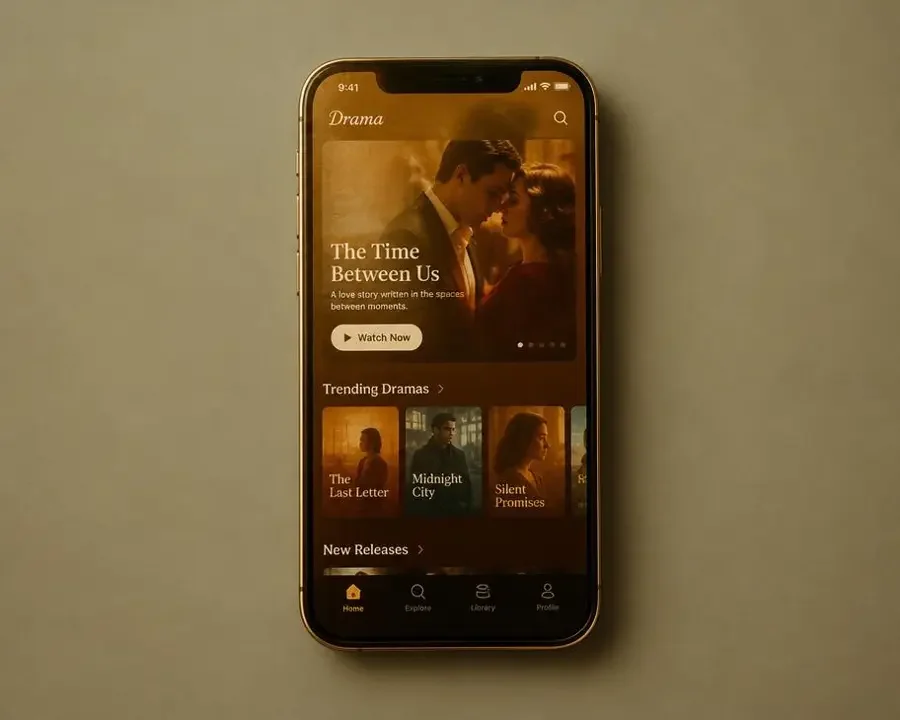 精品短剧导航APP 手机端界面预览