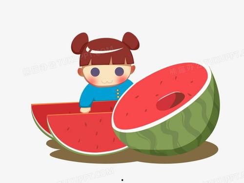 画饼吃瓜摸鱼图片,一幅描绘现代生活百态的趣味画卷